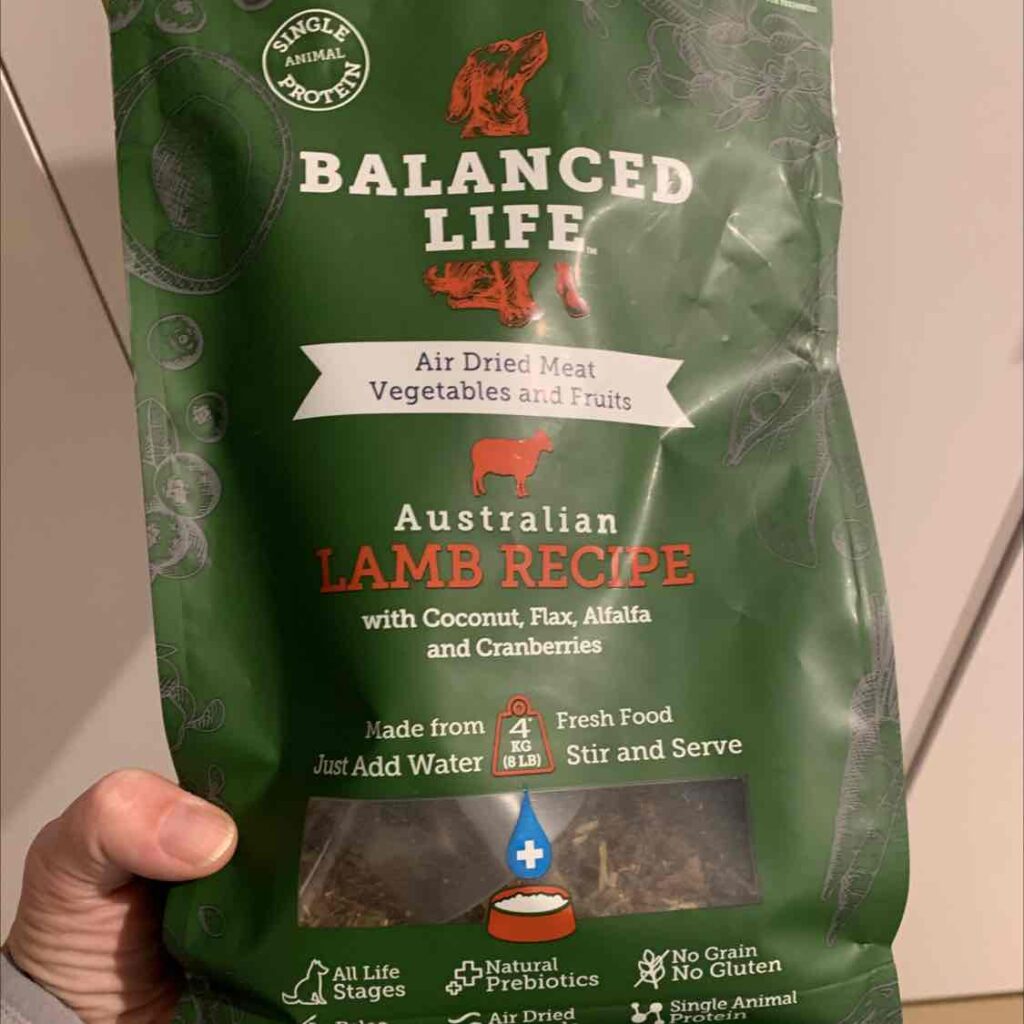 Balanced Life Chicken Dog Food features