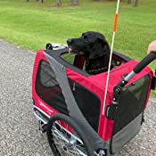 picture of my breed with Tidyard 2-in-1 Pet Bike Trailer