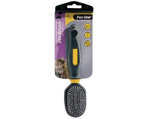 Pet One Grooming Small Animal Plastic Pin Brush