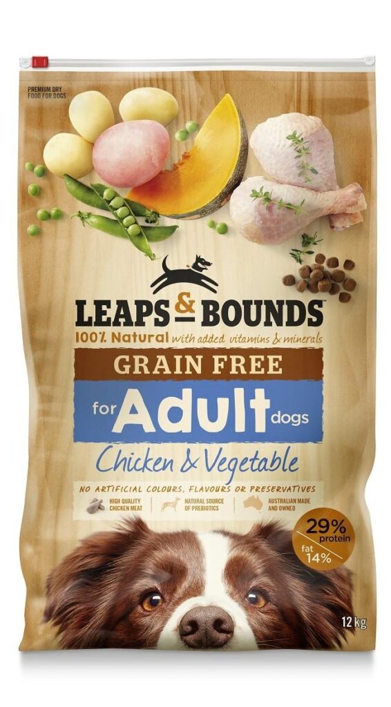 Leaps and Bounds Grain-Free Chicken Dog Food