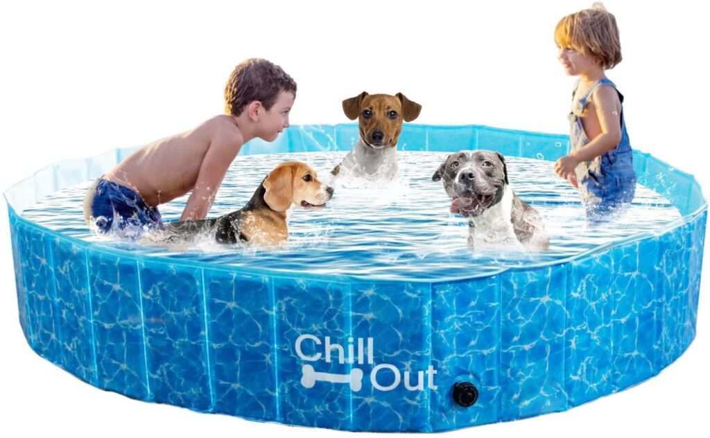 All For Paws Outdoor Bathing Pool