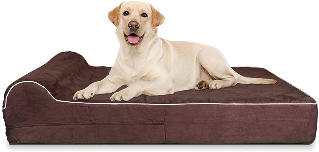 Kopeks Orthopedic Memory Foam Dog Bed